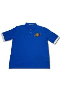 P064 團體polo衫訂做香港  團體polo衫來版訂造  團體polo衫製造商     彩藍色